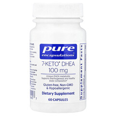 7-Keto® DHEA, 100 mg, 60 Capsules