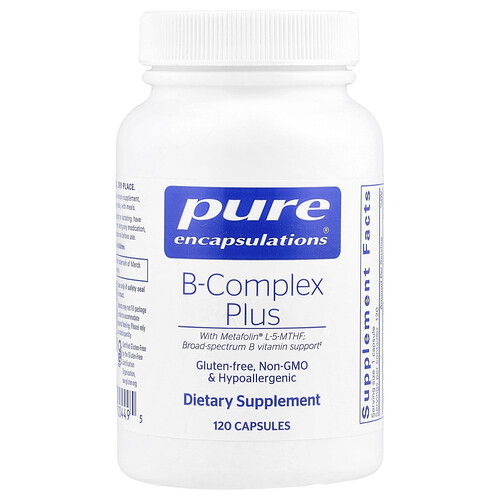 B-Complex Plus by Pure Encapsulations - 120 Capsules