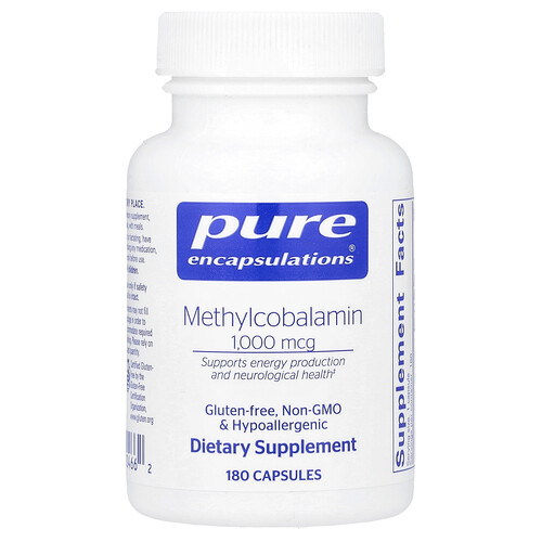 Methylcobalamin 1000 mcg by Pure Encapsulations - 180 Capsules