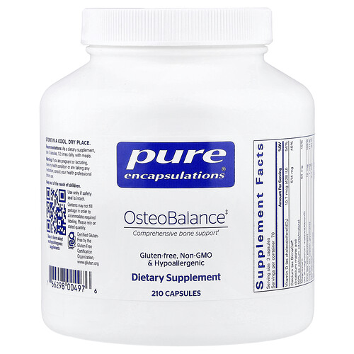 OsteoBalance by Pure Encapsulations - 210 Capsules