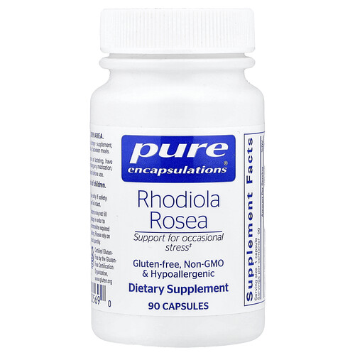 Pure Encapsulations, Rhodiola Rosea, 90 Capsules (100 mg per Capsule)