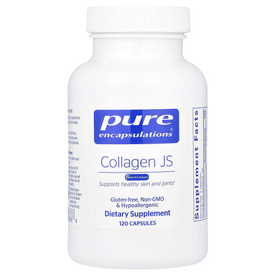 Pure Encapsulations  Collagen JS  1 000 mg  120 Capsules (500 mg per Capsule)