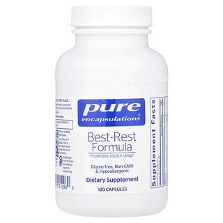 Pure Encapsulations, Φόρμουλα Best-Rest, 120 κάψουλες