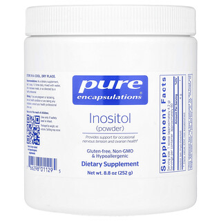 Pure Encapsulations, Inositol Poeder, 8.8 oz (252 g)