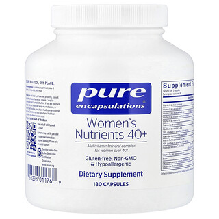Pure Encapsulations, Nutriments pour femmes, 180 capsules
