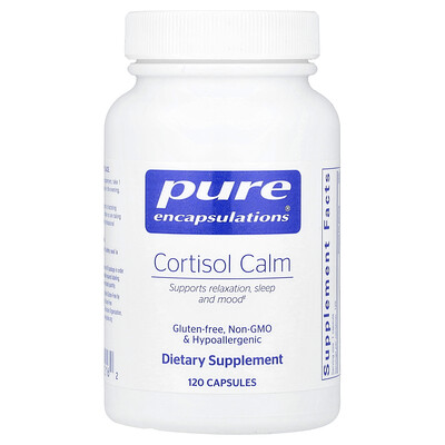 Pure Encapsulations  Cortisol Calm  120 Capsules