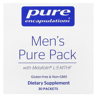 Pure Encapsulations, Pure Pack dla mężczyzn, 30 opakowań