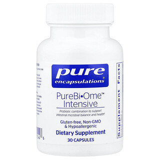 Pure Encapsulations (퓨어 엔캡슐레이션스), PureBI•Ome™ Intensive, 30 Capsules