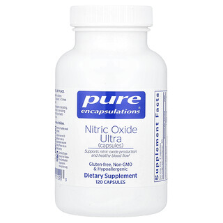 Pure Encapsulations, Nitric Oxide Ultra, 120 Capsules