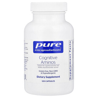 Pure Encapsulations (퓨어 엔캡슐레이션스), Cognitive Aminos, 120 Capsules