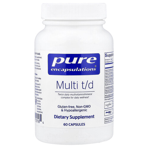 Multi T/D by Pure Encapsulations - 60 Capsules