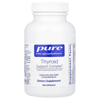 Pure Encapsulations, Thyroid Support Complex , 120 Capsules
