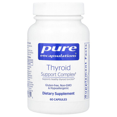 Pure Encapsulations  Thyroid Support Complex  60 Capsules