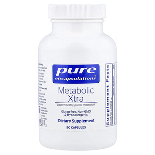 Pure Encapsulations (퓨어 엔캡슐레이션스), Metabolic Xtra, 90 Capsules