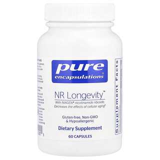 Pure Encapsulations, NR Longevity™, 60 cápsulas