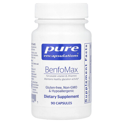 Pure Encapsulations  BenfoMax  200 mg  90 Capsules