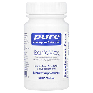 Pure Encapsulations, BenfoMax, 200 mg, 90 capsules