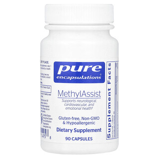 Pure Encapsulations, MethylAssist, 90 Cápsulas