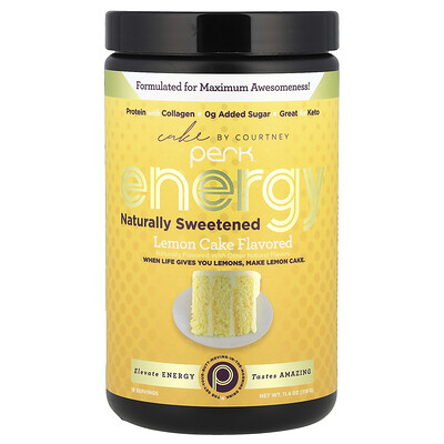 Perk Energy  Lemon Cake  11.4 oz (319 g)