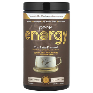 Perk Energy, Chai Latte, Chai-Latte, 380 g (13,6 oz.)