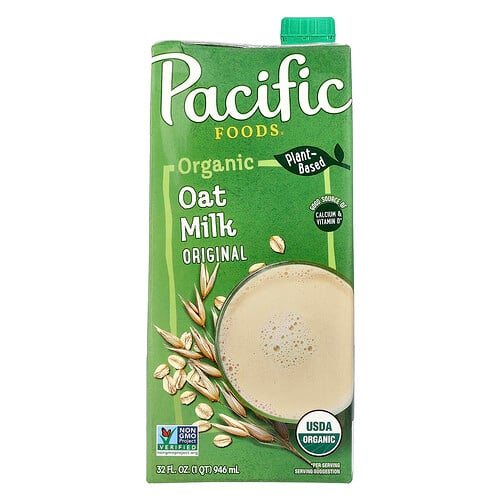 Pacific Foods, Organic Oat Milk, Original, 32 fl oz (946 ml)