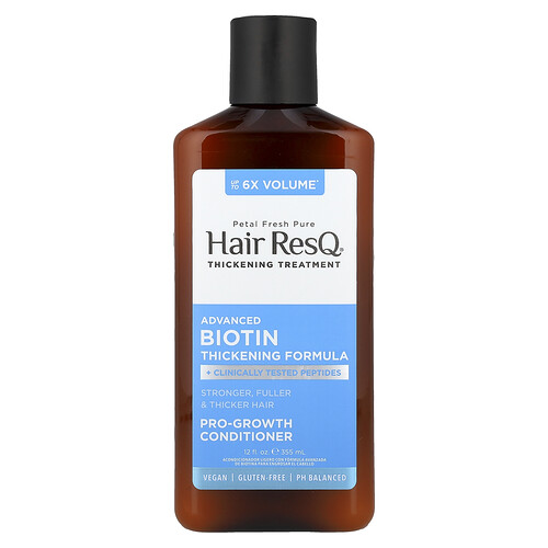Petal Fresh, Hair ResQ®, Verdickungsbehandlung, fortschrittliche Biotin-Verdickungsformel, Pro-GrowtH Conditioner, 355 ml (12 fl oz)
