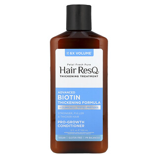 Petal Fresh, Hair ResQ®, zahusťovacia kúra, pokročilé zloženie s biotínom na zahusťovanie, kondicionér na podporu rastu, 355 ml