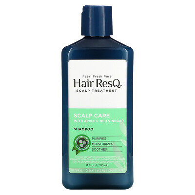 Купить Petal Fresh Hair ResQ, шампунь, уход за кожей головы с яблочным уксусом, 355 мл (12 жидк. Унций)