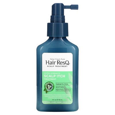 

Petal Fresh Hair ResQ Extra Strength Scalp Itch Treatment 4 fl oz (118 ml)