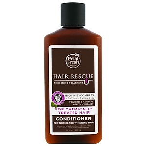 Petal Fresh, Серия Pure, восстановление волос, кондиционер для истонченных волос, для обработанных химическим составом волос, 12 жидких унций (355 мл)