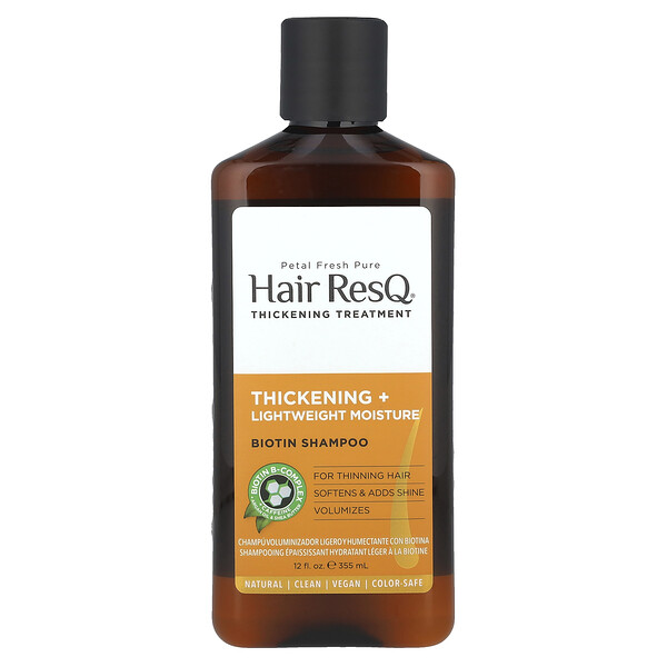 Petal Fresh Hair ResQ®, Biotin Shampoo, For Thinning Hair, 12 fl oz (355 ml)