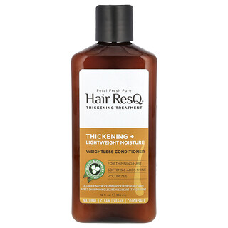 Petal Fresh, Hair ResQ, Tratamiento engrosador, Acondicionador engrosador y humectante liviano, Para cabello debilitado, 355 ml (12 oz. líq.)