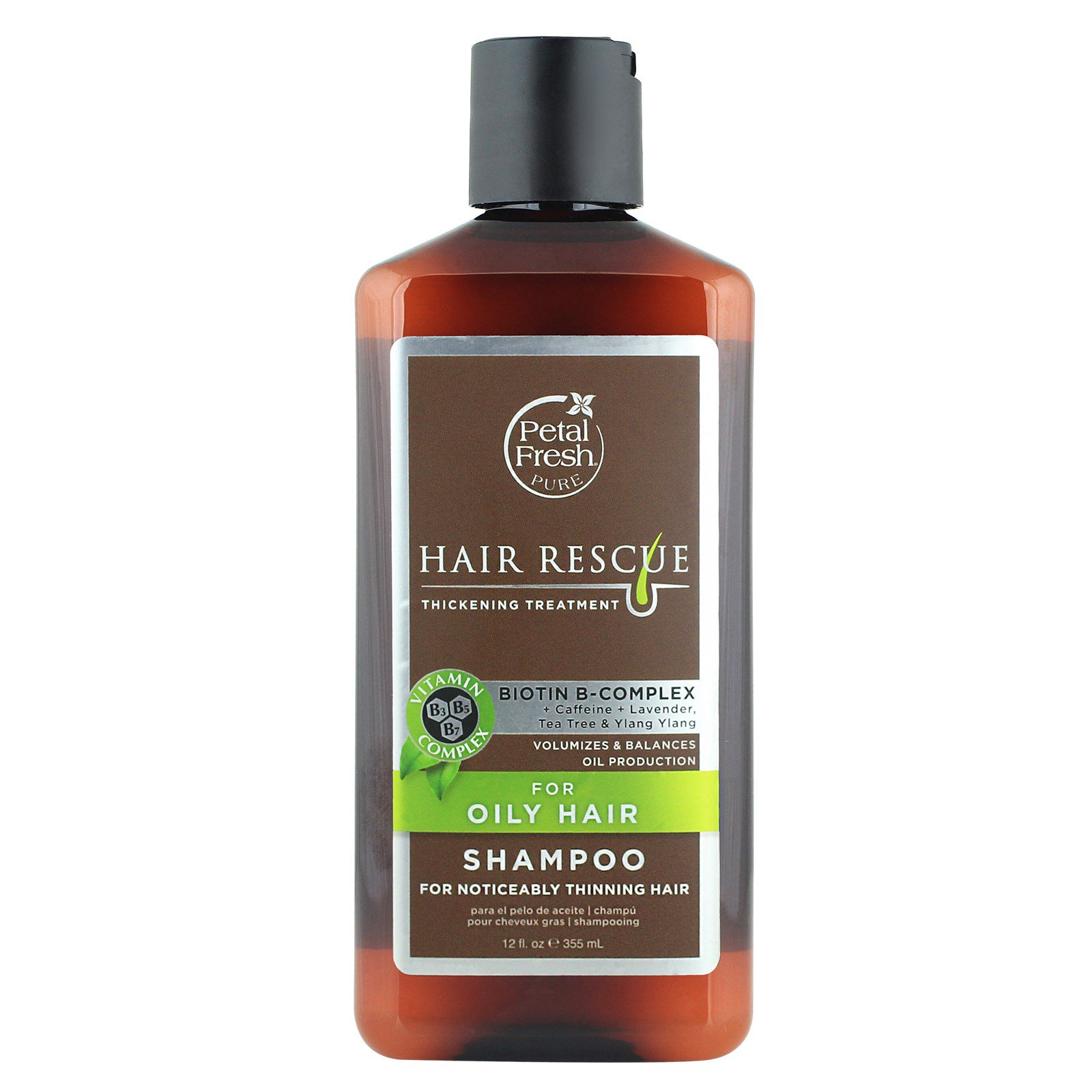 Petal Fresh Pure Hair Rescue Thickening Treatment Shampoo For