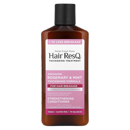 Petal Fresh, Hair ResQ®, Verdickungsbehandlung, fortschrittliche Rosmarin- & Minz-Verdickungsformel, stärkender Conditioner, 355 ml (12 fl oz)