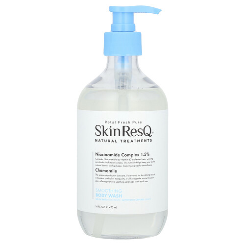 Petal Fresh, Skin ResQ Natural Treatments, Smoothing Body Wash, 16 fl oz (473 ml)