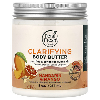 Petal Fresh, Arındırıcı Vücut Yağı, Mandalina ve Mango, 8 oz (237 ml)