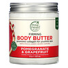 Petal Fresh, Firming, Body Butter, Pomegranate & Grapefruit, 8 oz (237 ml)