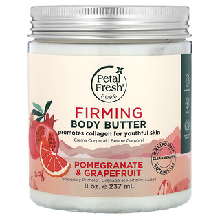 Petal Fresh, Saf, Sıkılaştırıcı Vücut Yağı, Nar ve Greyfurt, 8 oz (237 ml)
