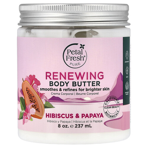 Petal Fresh, Renewing Body Butter, Hibiscus & Papaya, 8 oz (237 ml)