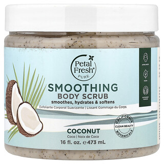 Petal Fresh, Pure, Smoothing Body Scrub, Coconut, 473 ml (16 fl oz)
