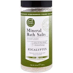 Отзывы о Пэтал Фрэш, Pure, Mineral Bath Salts, Eucaplyptus, 20 oz (567 g)