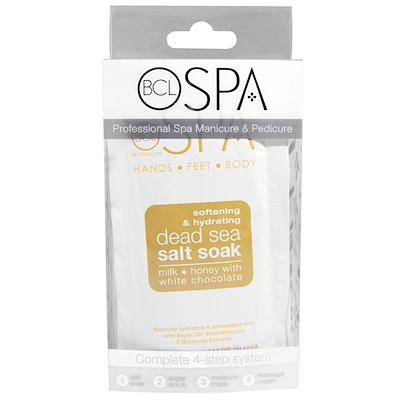 

Spa, Hands, Feet and Body, Softening & Hydrating, Milk plus Honey with White Chocolate, 4 Piece Kit