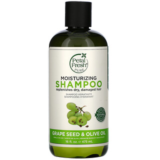 Petal Fresh, Puro, Shampoo desafiante de de la edad, Grano de uva y aceite de oliva, 475 ml (16 fl oz)
