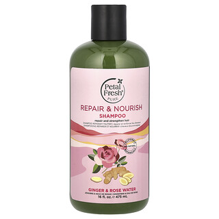 Petal Fresh, Pure, Champú reparador y nutritivo, Jengibre y agua de rosas, 475 ml (16 oz. líq.)