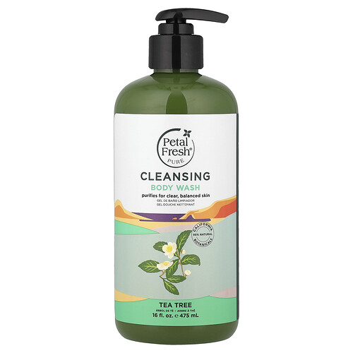 Petal Fresh Cleansing Body Wash, Tea Tree, 16 fl oz (475 ml)