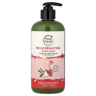 Petal Fresh, Gençleştirici Duş Jeli, Gül ve Hanımeli, 475 ml (16 fl oz)