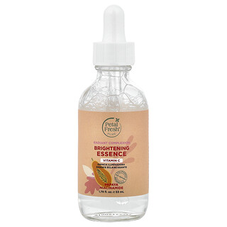 Petal Fresh, Zuivere, stralende teintverhelderende essentie, papaja-niacinamide, 53 ml