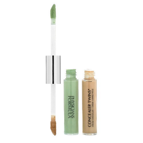 Physicians Formula, Concealer Twins Cream Concealer, Concealer Twins Cream Concealer, 3055 Grün/Hell, 6,8 g (0,24 oz.)