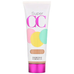 Отзывы о Физишэнс Формула Инк, Super CC+, Color-Correction + Care, Cream, SPF 30, Light/Medium, 1.2 fl oz (35 ml)