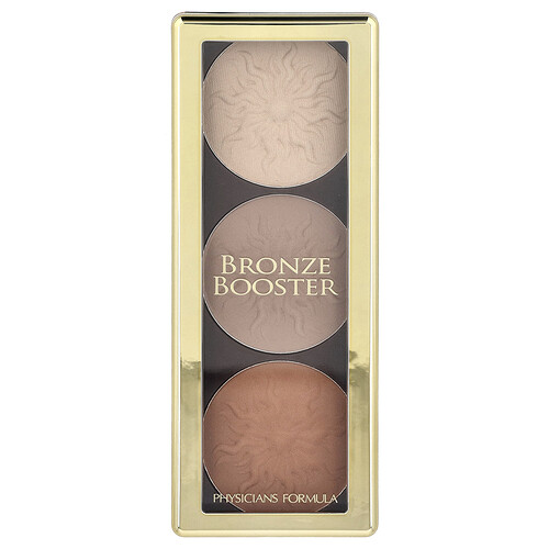 Physicians Formula, Highlighter & Contour Palette, Highlighter- und Konturenpalette, Bronze Booster, 6810 Matte Scüft, 9 g (0,30 oz.)